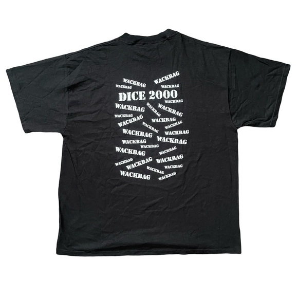 Vintage Andrew Dice Clay Comedian Wackbag 2000 Tour Double-Sided Graphic Tee XL - Picture 2 of 5